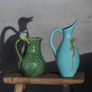 Bordallo Pinheiro Pitchers Lizzard pitcher - Buy now on ShopDecor - Discover the best products by BORDALLO PINHEIRO design
