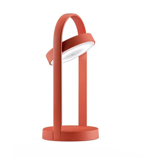 Pedrali Giravolta 1799 portable table lamp outdoor H.12 63/64 inch Pedrali Orange AR400E - Buy now on ShopDecor - Discover the best products by PEDRALI design