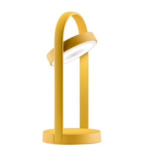 Pedrali Giravolta 1799 portable table lamp outdoor H.12 63/64 inch Pedrali Yellow GI100E - Buy now on ShopDecor - Discover the best products by PEDRALI design
