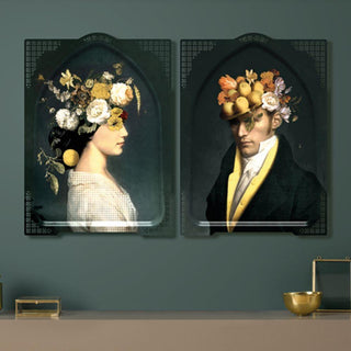 Ibride Galerie de Portraits Marla tray/picture 17.72x24.61 inch - Buy now on ShopDecor - Discover the best products by IBRIDE design