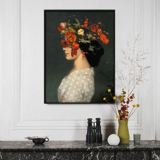 Ibride Portrait Collector Garance M print 22.05x29.14 inch - Buy now on ShopDecor - Discover the best products by IBRIDE design