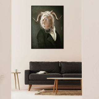Ibride Portrait Collector Rastignac XXL print 34.06x45.48 inch - Buy now on ShopDecor - Discover the best products by IBRIDE design