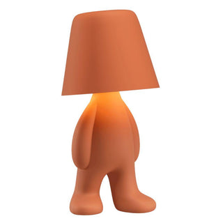 Qeeboo Sweet Brothers Tom portable LED table lamp Terracotta - Buy now on ShopDecor - Discover the best products by QEEBOO design