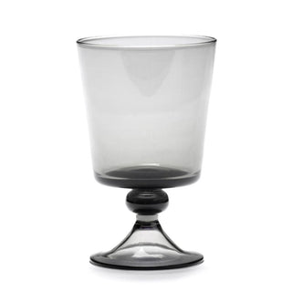 Serax La Mère red wine glass smoky grey h. 5.12 in. - Buy now on ShopDecor - Discover the best products by SERAX design