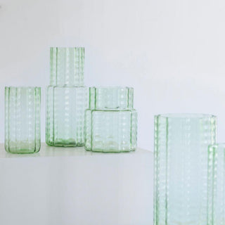 Serax Wave vase 04 green h. 8 1/4 inch - Buy now on ShopDecor - Discover the best products by SERAX design