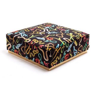 Seletti Toiletpaper Pouf Snakes 40.56x40.56 inch - Buy now on ShopDecor - Discover the best products by TOILETPAPER HOME design