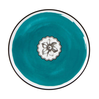 Vista Alegre Herbariae dessert plate peacock diam. 9.06 inch - Buy now on ShopDecor - Discover the best products by VISTA ALEGRE design